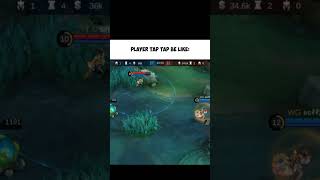 Player tap tap 🗿 mobilelegends mlbbcreatorcamp ml mlbb mobilelegendsbangbang [upl. by Notsruht]