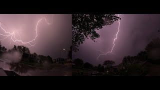 Outstanding Lightning in SloMo on 5224 1st POV [upl. by Eimmat87]