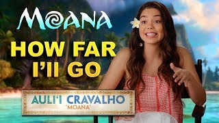 How Far Ill Go  Moana  Disney Songs Karaoke [upl. by Byram190]