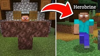 I Spawn Herobrine In Minecraft  Herobrine  Herobrine Mystery  Hindi Gameplay  1 [upl. by Osrock]