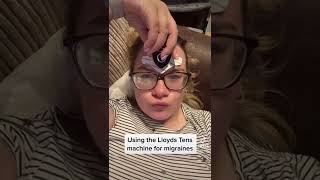 The Lloyds TENs machine for migraines is the latest relief I have been trying chronicmigraine [upl. by Ardine]