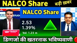 🔴NALCO Share Latest News 🔴 NALCO Share Today Update Market Trends and Fundamental Analysis [upl. by Einnob]