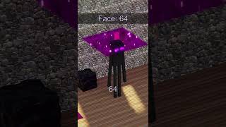 Enderman vs Cloth Simulation minecraft [upl. by Bertram]