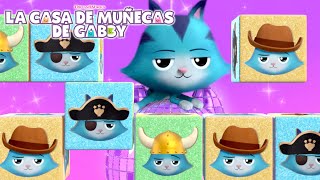 ¡Hagan canciones nuevas con cubos de gatitos ridículos  LA CASA DE MUÑECAS DE GABBY  Netflix [upl. by Necyrb576]