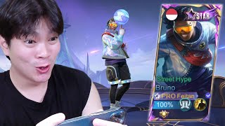 Review Skin Starlight Bruno Game Pertama di 2024  Mobile Legends [upl. by Mignon]