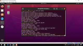 How to Chrome Installation via terminal in Ubuntu 2004 [upl. by Haliehs638]