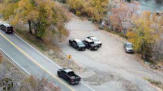 Cop watching Durango Police Department officers at 9th Street bridge from a drone [upl. by Revkah696]