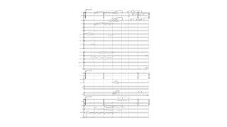 Nautilus for orchestra Sam Ostroff  Score Video [upl. by Gowon]