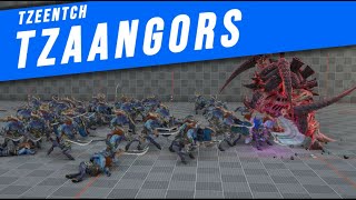 100 Tzaangors vs Carnifex  Space Marine 2 [upl. by Ahsytal428]