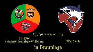 SG SFW VS ECW Sande in Brauenlage [upl. by Wichern650]