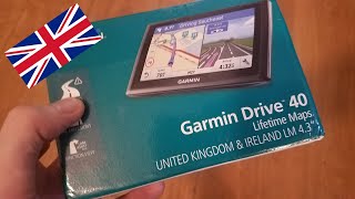 Garmin Drive 40LM  the most English GPS satnav [upl. by Eiroc]