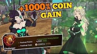 Use 1000 COIN FOOD and FARM HUNDREDS with Sabunak Seven Deadly Sins Grand Cross [upl. by Neelrac321]