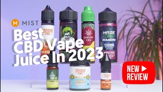 7 Best CBD Vape Juice in 2023 [upl. by Baun]