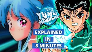 Yu Yu Hakusho Explained in 8 Minutes [upl. by Wirth910]