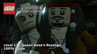 17 Queen Anne’s Revenge 100 Guide  LEGO Pirates of the Caribbean [upl. by Lleraj769]