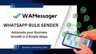 WA Sender FREE Bulk Messaging  WhatsApp Bulk Sender  Short Video [upl. by Enifesoj]