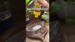 Kaolin clay honey  milk or curd  Skin brightening DIY [upl. by Nosemyaj]