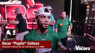 Pupilo Collazo listo para su combate en Arabia Saudita [upl. by Ddet]