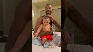 Hardik Pandya child fun 😊😊  hardikpandya hardikpandya cricket shorts children [upl. by Reppep]