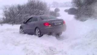 honda legend in snow 4x4 shawd [upl. by Nicholson]