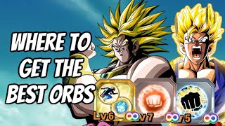 WHERE CAN YOU GET THE BEST SKILL ORBS FOR THE LR SS GOHAN TEEN amp LR LSSJ BROLY DBZ DOKKAN BATTLE [upl. by Nivets88]