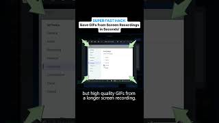 EASIEST Way to Save GIFs from Screen Recordings BeginnerFriendly shorts [upl. by Comfort]
