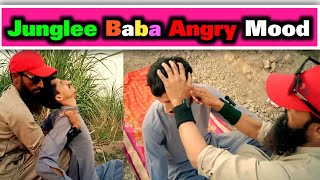 ASMR  JUNGALI BABA IN ANGRY MOOD  NECK CRACK WITH HEAD MASSAGE  massage [upl. by Roel]