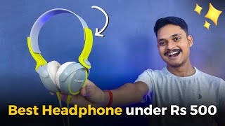 Headphones under 500  Best Budget Headphones  Unboxing and Review [upl. by Udale]