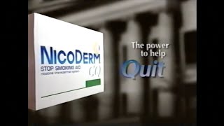 NicoDerm CQ Commercial 1998 VHS Rip [upl. by Akinirt]