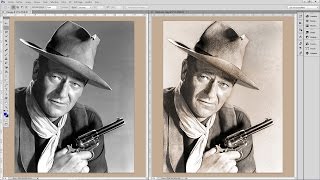 TUTORIEL PHOTOSHOP CC FAIRE DUNE PHOTO UN DESSIN [upl. by Adriano209]