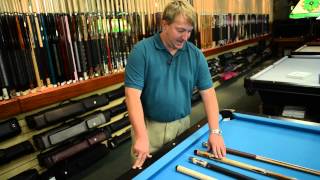 HighEnd Pool Cues  Select Billiards Gift Giving Guide [upl. by Anitselec8]