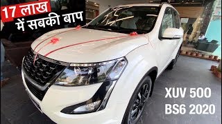 2020 Mahindra XUV500 BS6 W11 O  7 Seater 5 Star Premium SUV Full Review OnRoad Price [upl. by Juliann877]