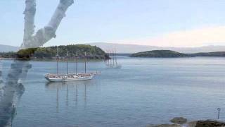 The Bar Harbor Inn  Video of the historic Main Inn see the view [upl. by Jennings307]