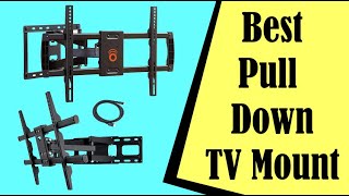 Best Pull Down TV Mount In 2023 [upl. by Xuaeb]