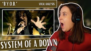 First Time Listening To SYSTEM OF A DOWN “BYOB” Vocal Coach Reaction amp Analysis [upl. by Aurel666]