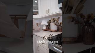 Kitchen fall decor anyone 🍂🍁fall2024 falldecorating falldecor falldecor2024 cozy [upl. by Araes724]