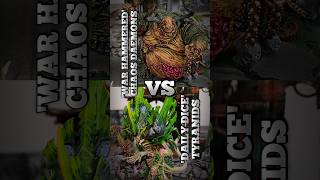 Tyranids Vs Daemons Who wins warhammer 40k batrep chaos daemons tyranids [upl. by Nylhtak]