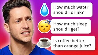 Is Coffee Better than Orange Juice Lightning Round with Doctor Mike [upl. by Anastas]