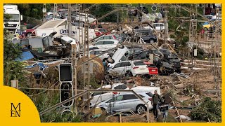 Valencia More than 200 dead after devastating flash floods in Spain [upl. by Ettennaej323]