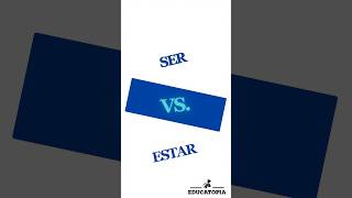 Ser vs Estar Master the Basics in 60 Seconds SpanishGrammar LearnSpanish LanguageLearning [upl. by Erbas700]