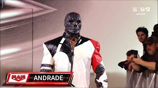 Andrade Entrance  WWE Monday Night Raw April 15 2024 [upl. by Erej]