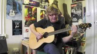 Slide Guitar in open G tuning  Beginner Lesson [upl. by Alex]