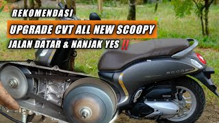 REKOMENDASI UPGRADE CVT SCOOPY 2022 [upl. by Nahta599]