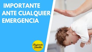 CÓMO APLICAR LA MANIOBRA DE HEIMLICH EN NIÑOS Y BEBÉS [upl. by Eittod]