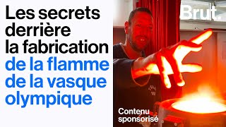 Lénergie dAlain Bernard  les secrets de la conception de la flamme de la vasque olympique [upl. by Darej]