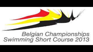 Championnats de Belgique OPEN Natation 25 m Messieurs 100 Brasse Série 1 de 5 [upl. by Ai170]