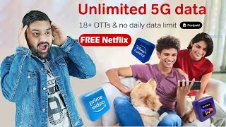 Airtel New Postpaid Plan With Netflix  Airtel Postpaid Rs1199 Plan Details  Airtel 18 OTTs Plan [upl. by Gunter]