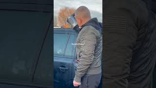 How to open a car door frozen in cold weather facts automobile science sciencefacts [upl. by Eniowtna651]