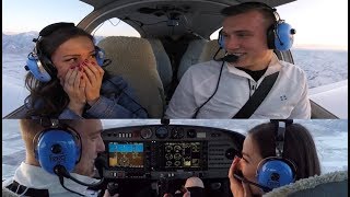 Airplane Marriage Proposal at 8500 feet [upl. by Lot]