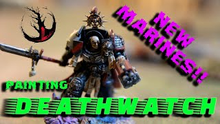 Painting Deathwatch for LEVIATHAN [upl. by Leuneb]